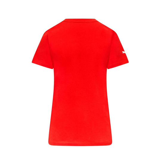 Koszulka t-shirt damska czerwona Shield Ferrari F1 2024
