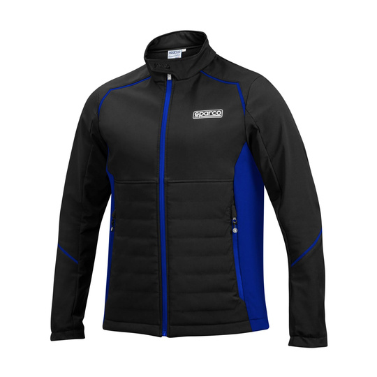 Softshell męski Sparco MY22 czarno-niebieski