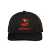 Czapka z daszkiem Debossed Logo Ayrton Senna Collection 2026 czarna