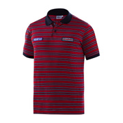 Polo męskie Sportline Sparco Martini czerwone