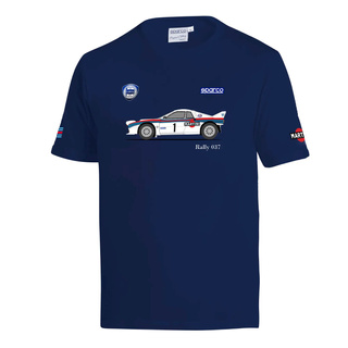 Koszulka t-shirt Lancia 037 Martini Racing Sparco