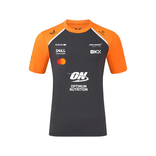 T-shirt męski Set Up Team szary McLaren F1 2025