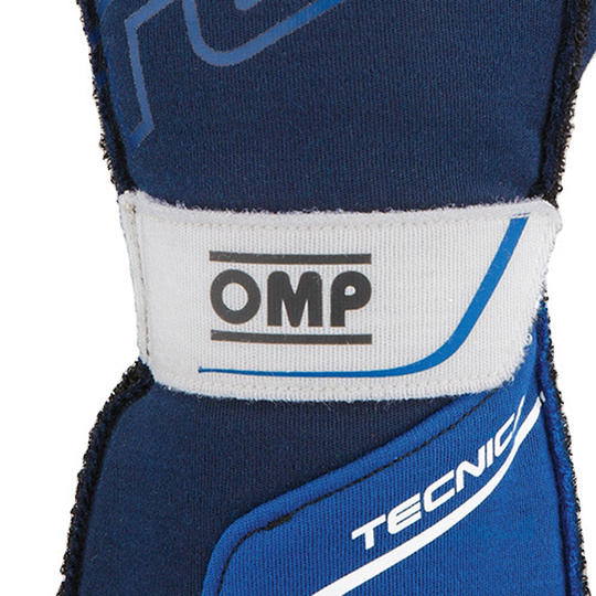 Rękawice OMP Tecnica granatowe (FIA)