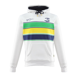 Bluza z kapturem Stripe Ayrton Senna F1 2025