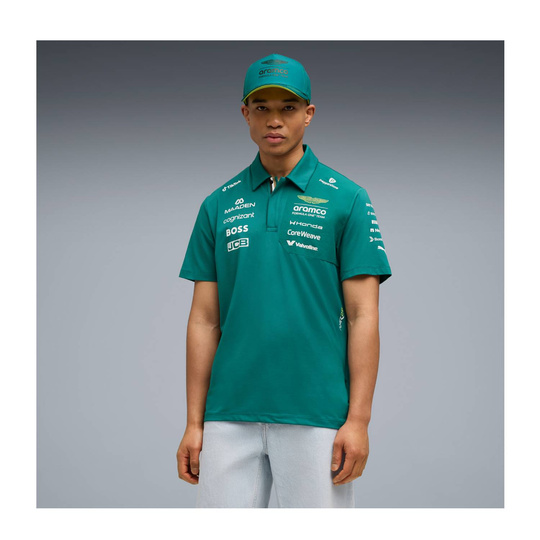Koszulka polo Team Aston Martin F1 2026