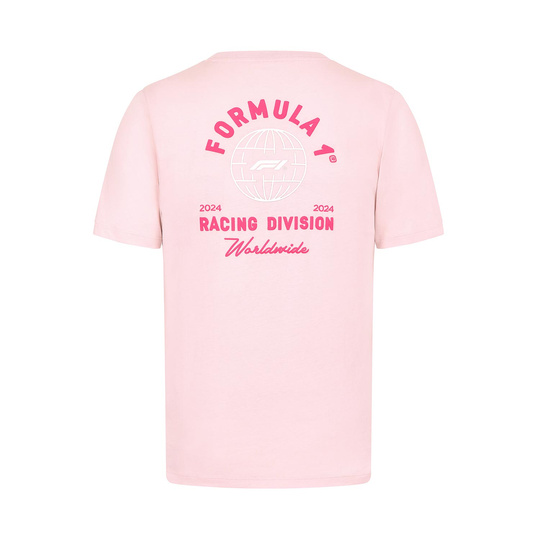 Koszulka T-shirt męska RDW Primrose Pink Formula 1 2024