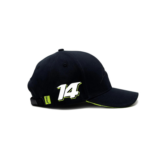 Czapka baseballowa czarna Alonso Kimoa Aston Martin F1