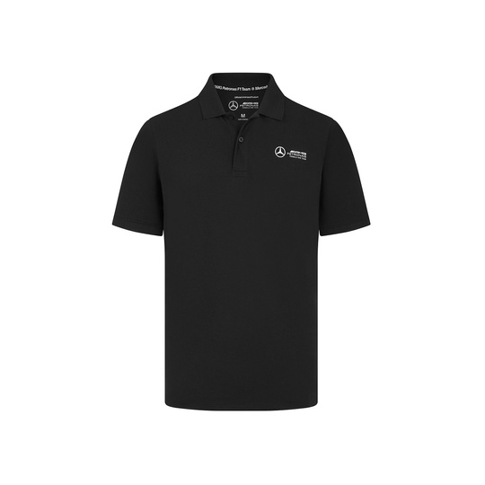 Polo męskie Black Mercedes AMG F1 2024
