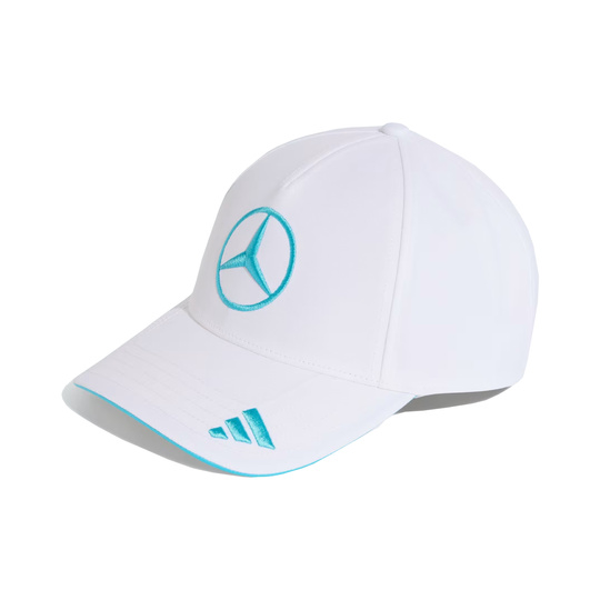 Czapka z daszkiem George Russell Mercedes AMG F1 2026 biała