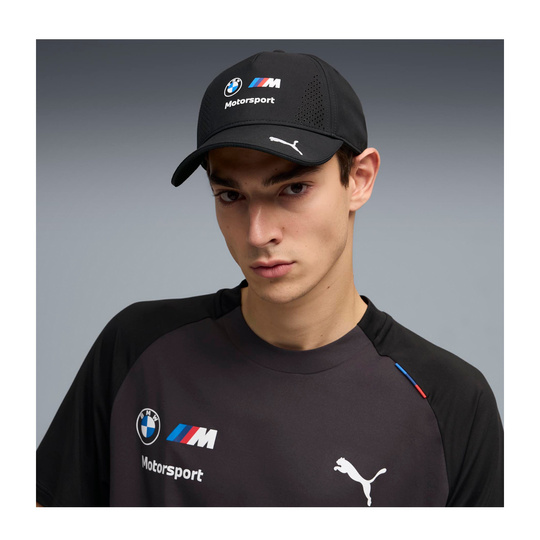 Czapka baseballowa czarna Team BMW Motorsport 2026