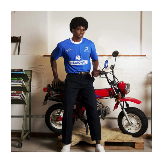 Koszulka t-shirt Ayrton Senna Nacional Ringer Ayrton Senna Collection 2026