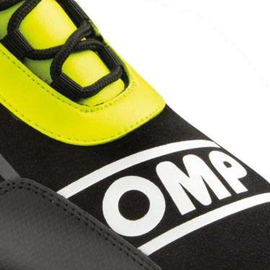 Buty kartingowe OMP KS-3 MY21 czarno-żółte czarno-żółte