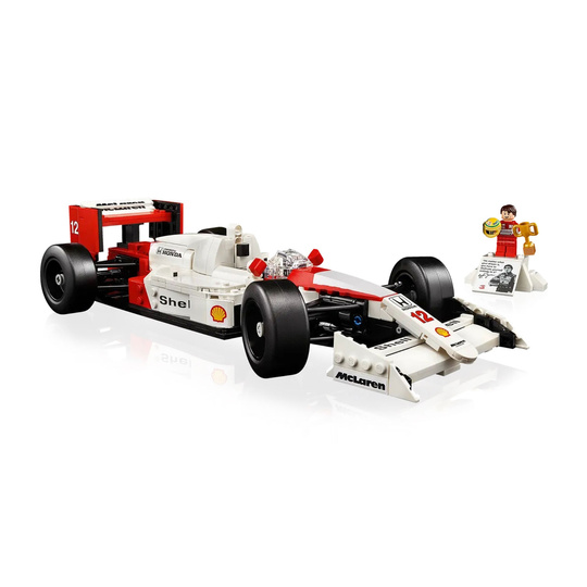 Model LEGO ICONS McLaren MP4/4 i Ayrton Senna