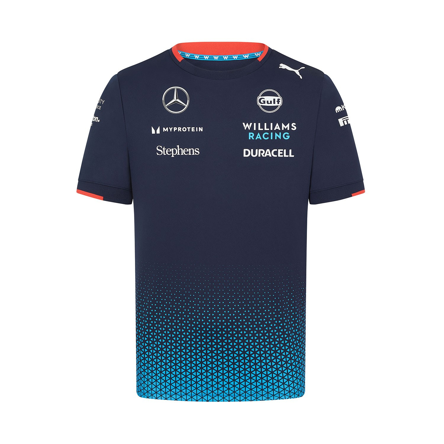 T-shirt męski Team Williams Racing 2024 (701227567001) - TopRacingShop