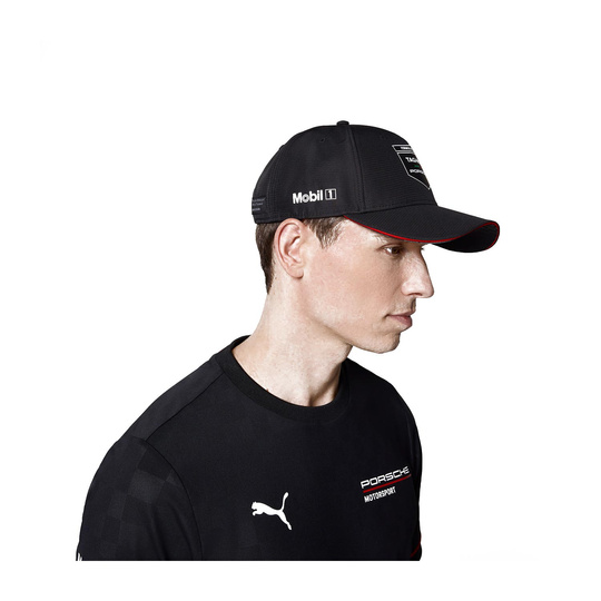 Czapka baseballowa męska TAG Heuer czarna Porsche Motorsport 2026