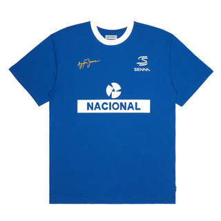 Koszulka t-shirt Ayrton Senna Nacional Ringer Ayrton Senna Collection 2026
