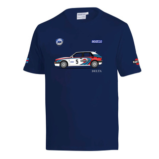 Koszulka t-shirt Lancia Delta Martini Racing Sparco
