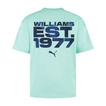 T-shirt męski Oversized zielony Williams Racing 2025