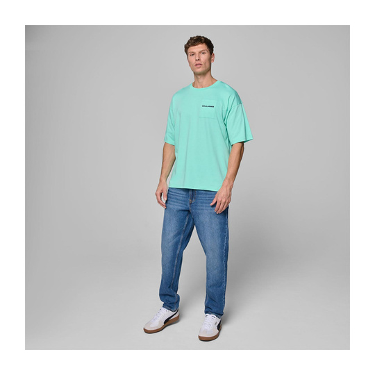 T-shirt męski Oversized zielony Williams Racing 2025