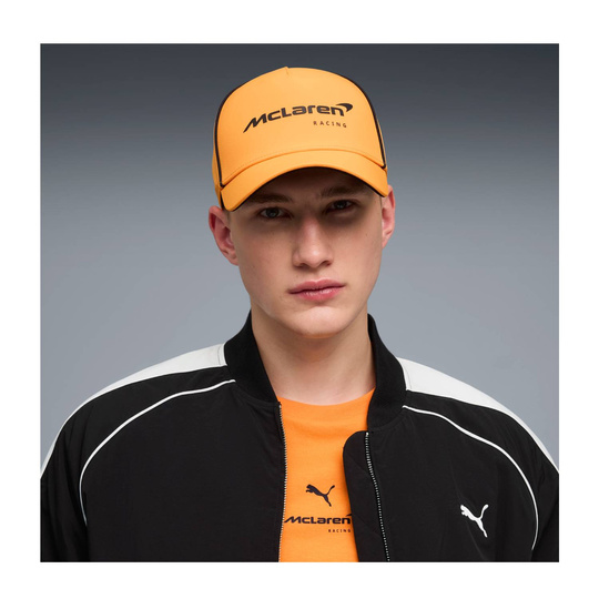 Czapka baseballowa pomarańczowa Logo McLaren F1 2026