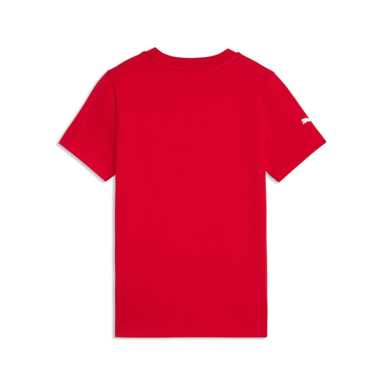 T-shirt dziecięcy czerwony Large Logo Scuderia Ferrari F1 2026