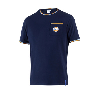 Koszulka t-shirt Gulf Pocket Sparco granatowa