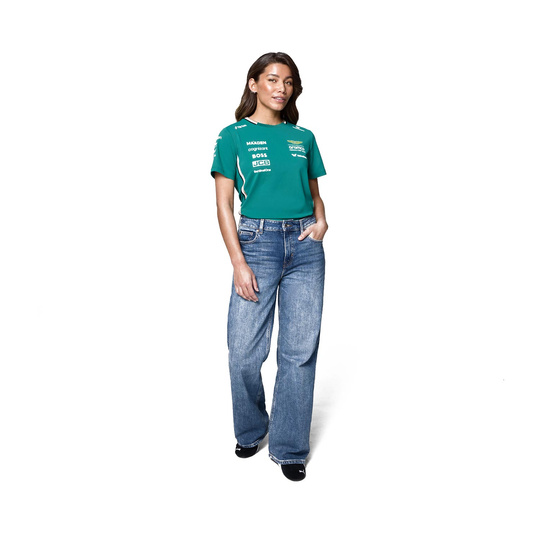 T-shirt damski Team Aston Martin F1 2025