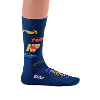 Skarpety Lancia Collection Sparco granatowe