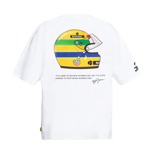 T-shirt męski TAG HEUER Helmet Ayrton Senna 2026