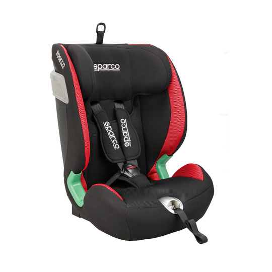 Fotelik dziecięcy Sparco SK5000I czarno-czerwony (9-36 kg)