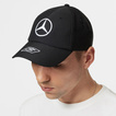 Czapka męska baseballowa czarna George Russell Mercedes AMG F1