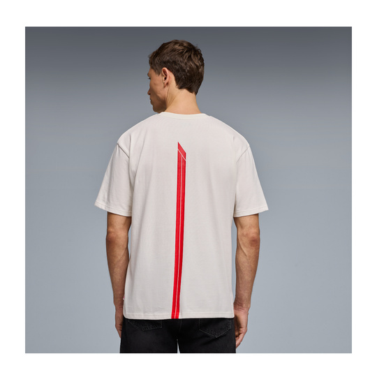 T-shirt męski biały Racing Line Formula 1 2026