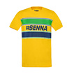 Koszulka t-shirt Ayrton Senna Hashtag Ayrton Senna Collection żółta