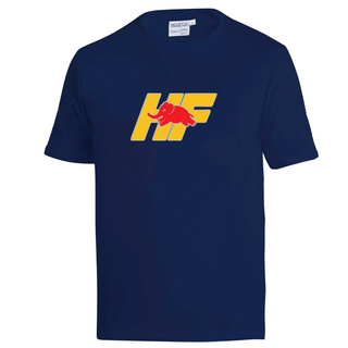 Koszulka t-shirt Lancia Yellow HF Sparco granatowa