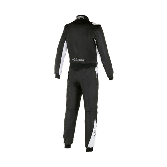 Kombinezon Alpinestars ATOM czarno-srebrny (FIA)
