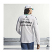 Koszulka z długim rękawem Authentic Team Mercedes AMG F1 2026 biała