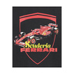 T-shirt męski Driver czarny Scuderia Ferrari F1 2025