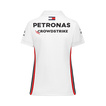 Polo damskie Team białe Mercedes AMG F1 