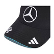 Czapka baseballowa czarna George Russell Mercedes AMG F1 2025