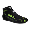 Buty Sparco Slalom MY22 czarne/zielone (FIA)