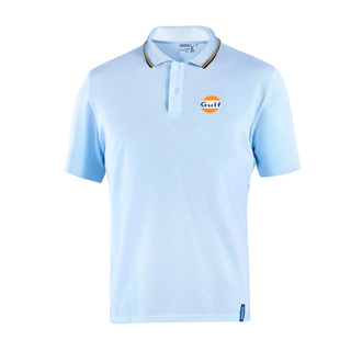 Koszulka polo Gulf Sparco błękitna
