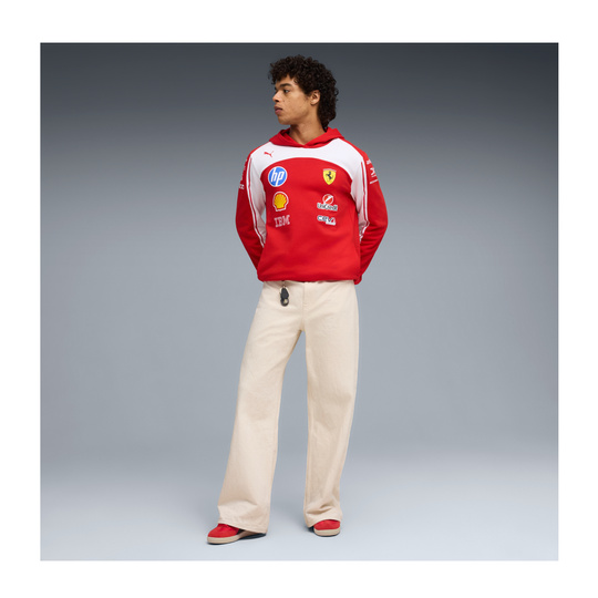 Bluza z kapturem Team Scuderia Ferrari F1 2026