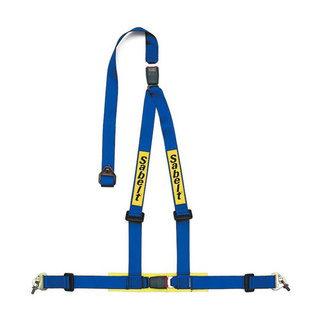 Pasy 3-punktowe Sabelt 2" niebieskie (ECE) Bolt-On/Snap Hook