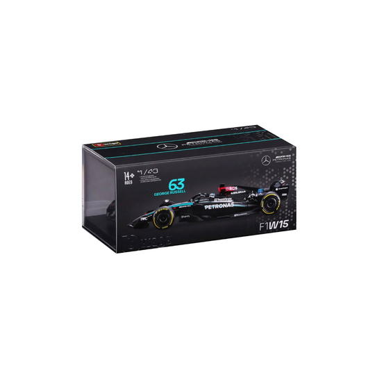 Model bolidu George Russell 1:43 W15E Mercedes AMG F1
