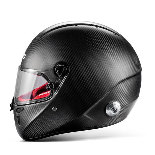 Kask Sparco Stealth RF Carbon czerwony (FIA)