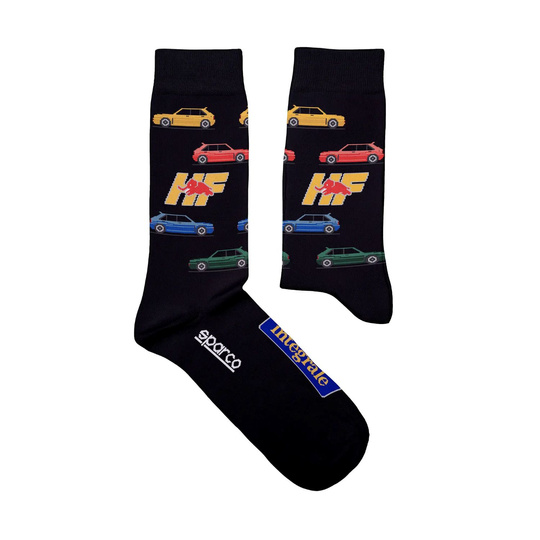 Skarpety Sparco Lancia Collection czarne