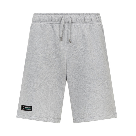 Spodenki krótkie męskie Logo Grey Mercedes AMG F1 