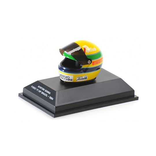 Model 1:8 kask Ayrton Senna sezon 1984 