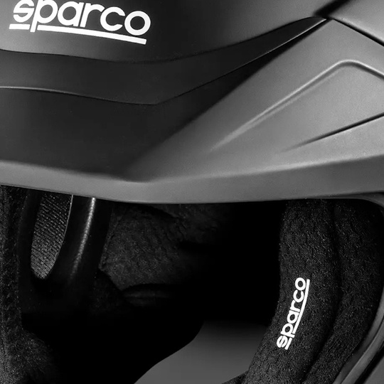 Kask Sparco Flux RJ-i czarny (FIA)