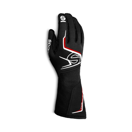 Rękawice Sparco TIDE MY20 czarno-czerwone (homologacja FIA)